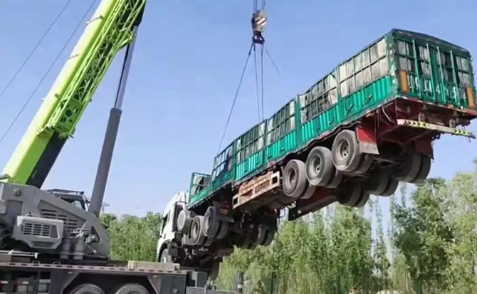 古县道路脱困救援案例
